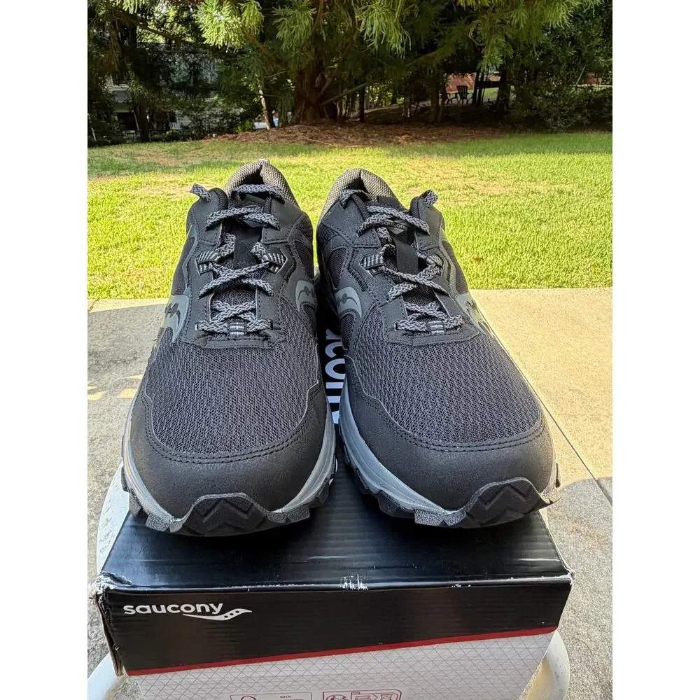 Saucony‎ Excursion TR16 Trail Running Shoes Black Gray Men’s Size 14